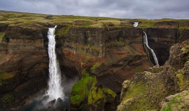 Carved by Time: The Timeless Waterfalls of Háifoss and Granni