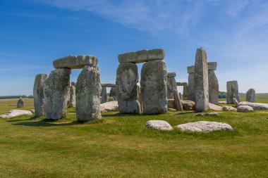 Ancient Mysteries: Stonehenge on a Sunny Day